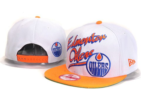 Edmonton Oilers NHL Snapback Hat YS18
